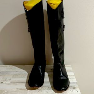 Frye Black Leather Boots